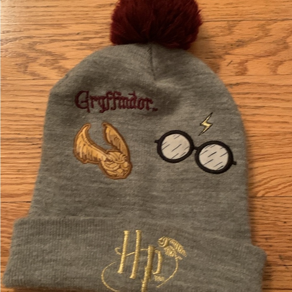 Harry Potter Gryffindor Gray Beanie